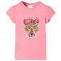 JUNG Vida Kinder-T-Shirt Neonrosa 140