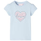 JUNG Vida Kinder-T-Shirt Hellblau 128