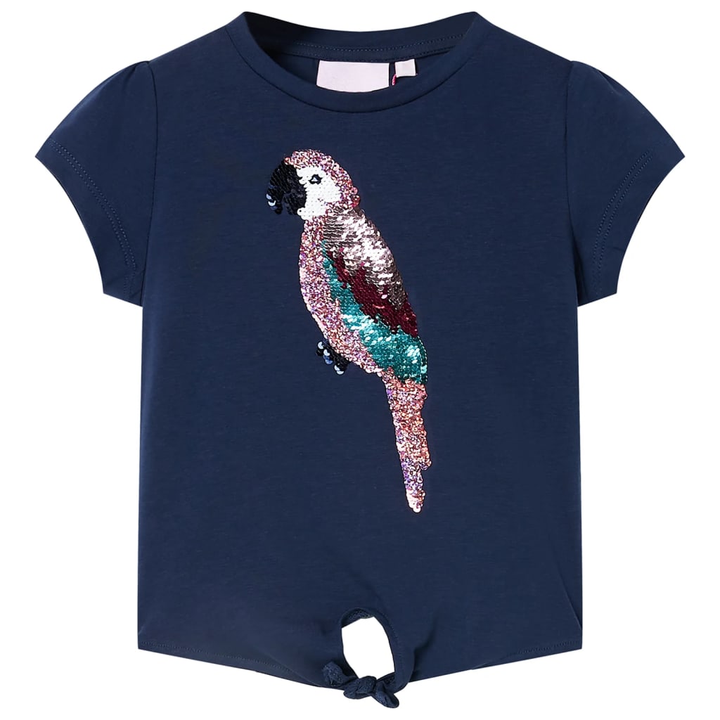 JUNG Vida Kinder-T-Shirt Marineblau 140