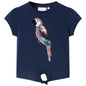 JUNG Vida Kinder-T-Shirt Marineblau 140