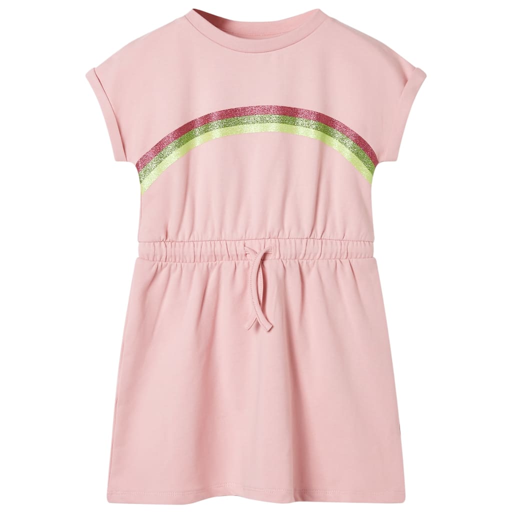 JUNG Vida Kinderkleid mit Kordelzug Hellrosa 104