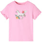 JUNG Vida Kinder-Kurzarmshirt Hellrosa 116