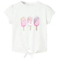 JUNG Vida Kinder-T-Shirt Ecru 128