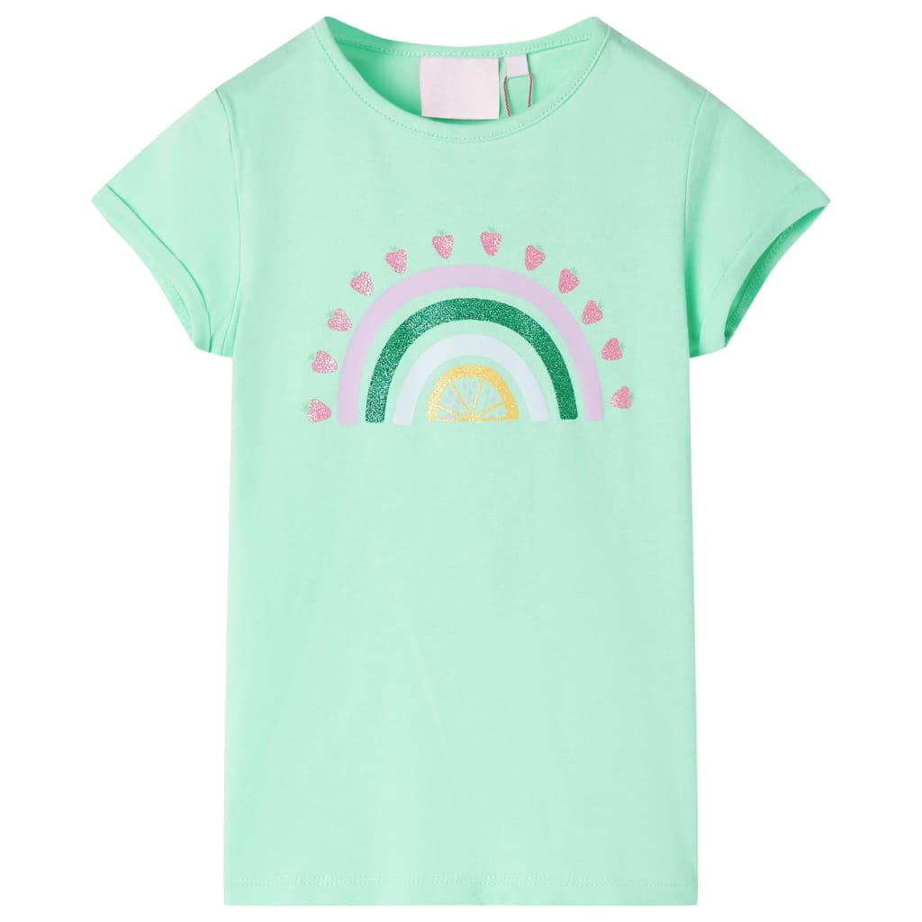 JUNG Vida Kinder-T-Shirt Knallgrün 104
