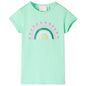 JUNG Vida Kinder-T-Shirt Knallgrün 128
