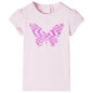JUNG Vida Kinder-T-Shirt mit Flügelärmeln Zartrosa 104