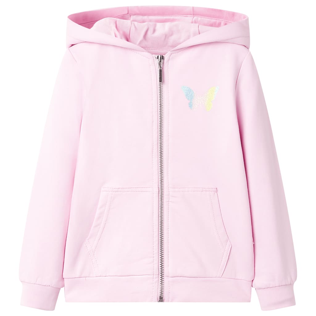 JUNG Vida Kinder-Kapuzenpullover Hellrosa 128