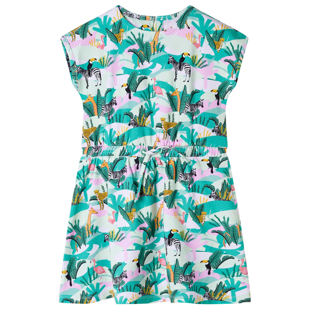 JUNG Vida Kinderkleid Helles Minzgrün 140