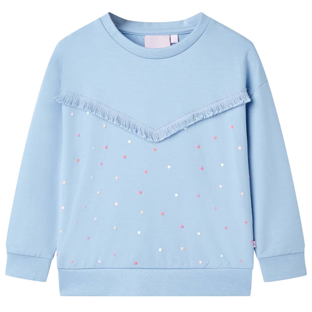 JUNG Vida Kinder-Sweatshirt Blau 116