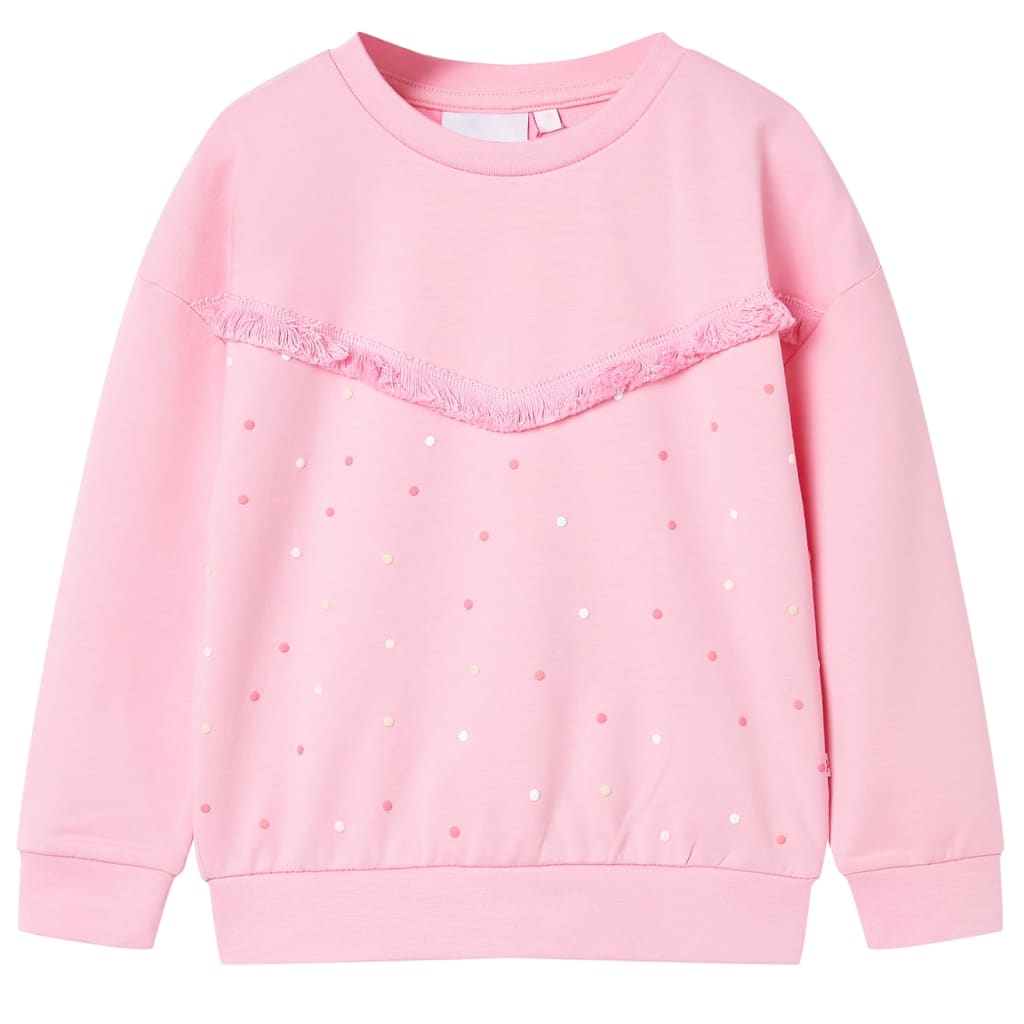 JUNG Vida Kinder-Sweatshirt Rosa 140