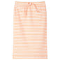 JUNG Vida Kinderrock mit Streifen Gerade Neonorange 128