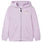 JUNG Vida Kinder-Kapuzenpullover mit Reißverschluss Lila 92