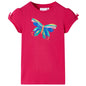 JUNG Vida Kinder-T-Shirt Knallrosa 116