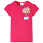 JUNG Vida Kinder-T-Shirt Knallrosa 116