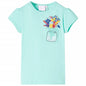 JUNG Vida Kinder-T-Shirt Helles Minzgrün 140