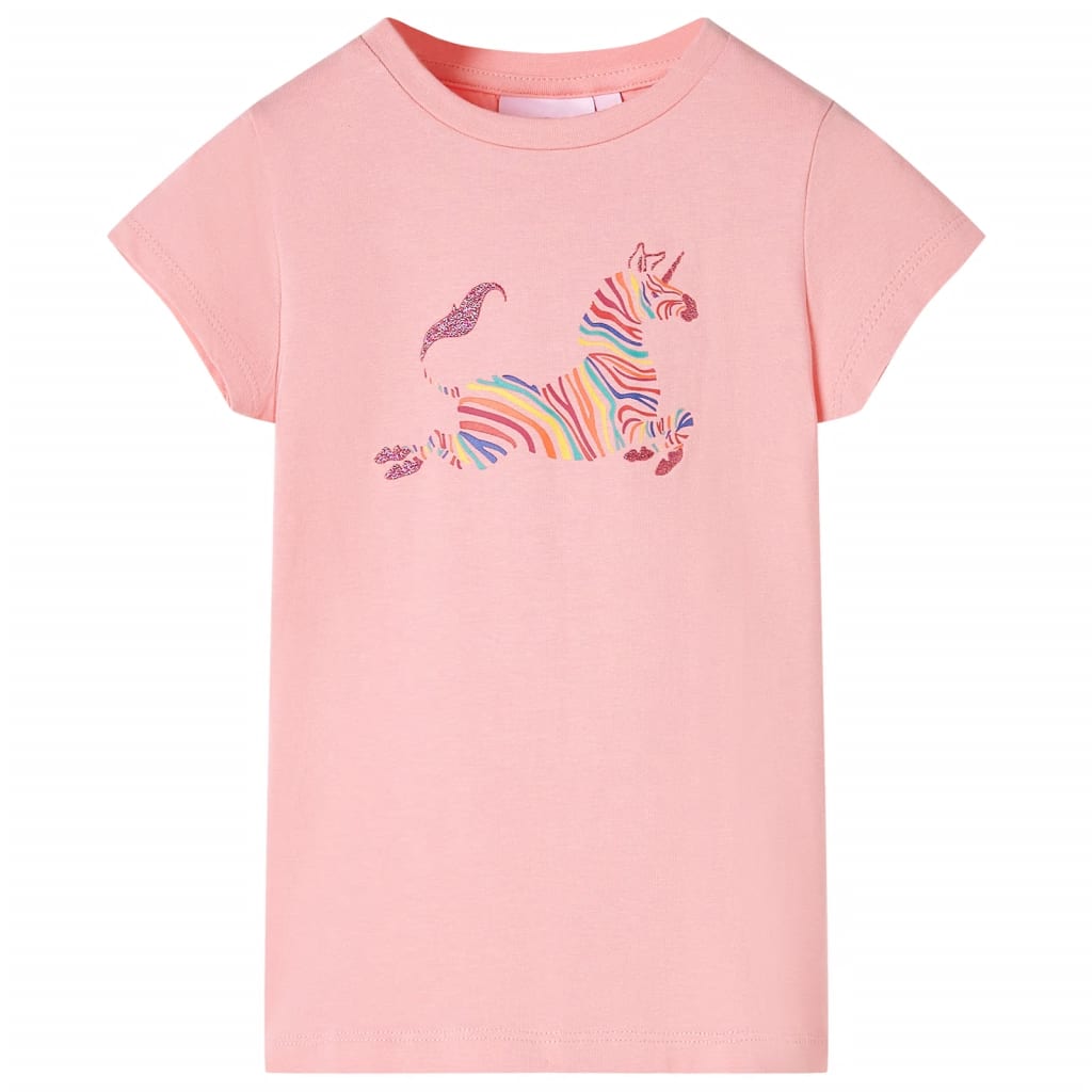 JUNG Vida Kinder-T-Shirt Rosa 128