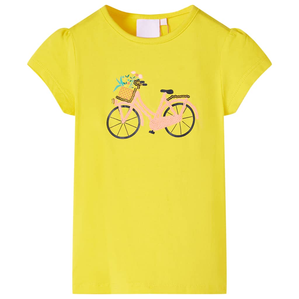 JUNG Vida Kinder-T-Shirt Gelb 104