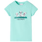 JUNG Vida Kinder-T-Shirt Helles Minzgrün 128