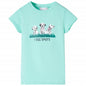 JUNG Vida Kinder-T-Shirt Helles Minzgrün 140