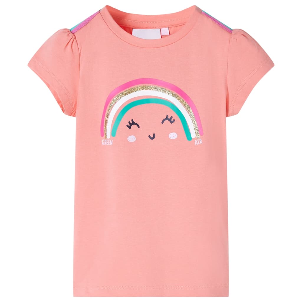 JUNG Vida Kinder-T-Shirt Korallenrosa 116
