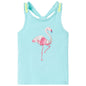 JUNG Vida Kinder-Tanktop Helles Minzgrün 116
