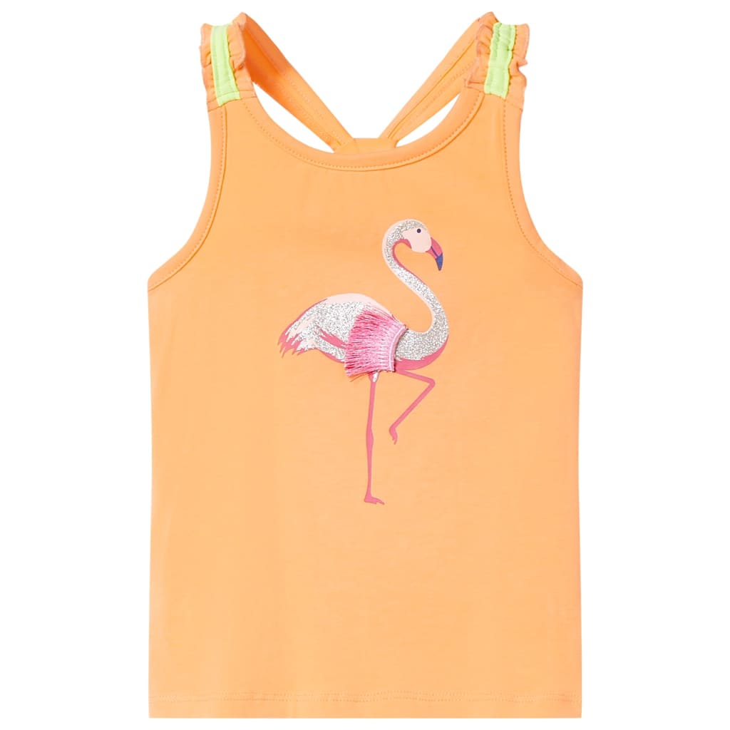 JUNG Vida Kinder-Tanktop Hellorange 104