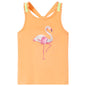 JUNG Vida Kinder-Tanktop Hellorange 140