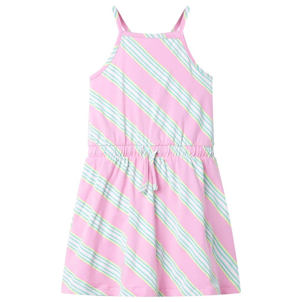 JUNG Vida Kinderkleid mit Kordelzug Ärmellos Rosa 104