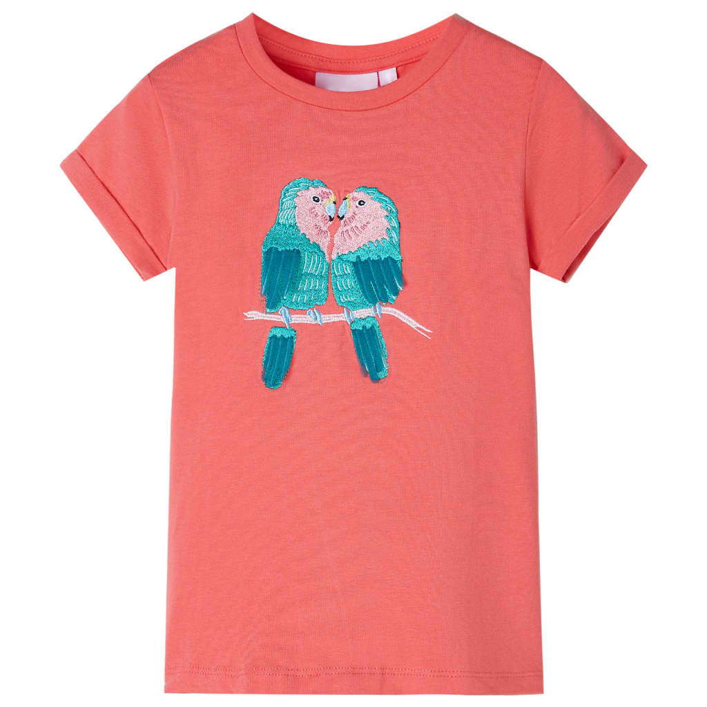 JUNG Vida Kinder-T-Shirt Korallenrosa 140