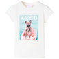 JUNG Vida Kinder-T-Shirt Ecru 140