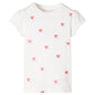 JUNG Vida Kinder-T-Shirt Ecru 128