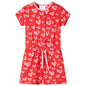JUNG Vida Kinder-Spielanzug Rot 128