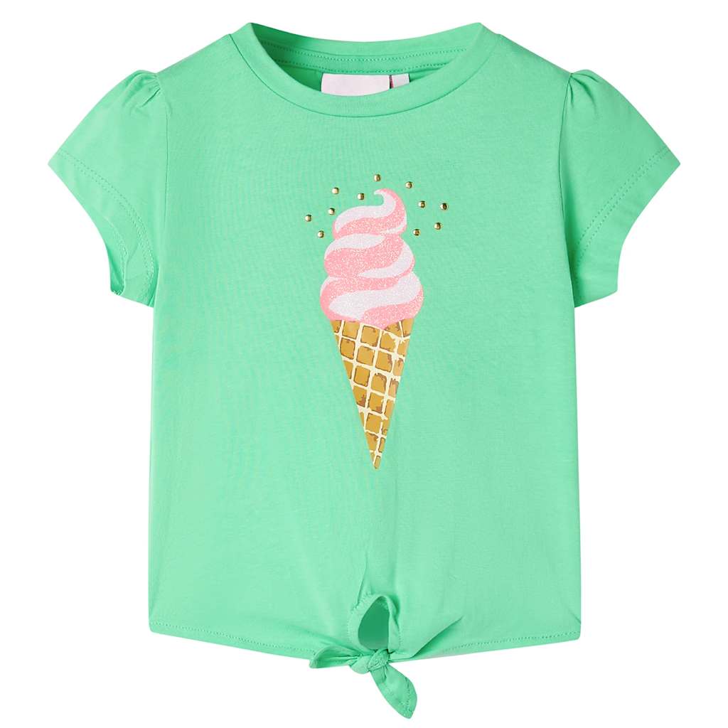 JUNG Vida Kinder-T-Shirt Hellgrün 128