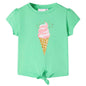 JUNG Vida Kinder-T-Shirt Hellgrün 128