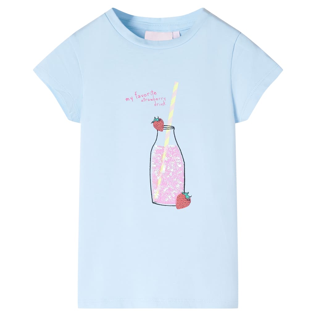 JUNG Vida Kinder-T-Shirt Hellblau 116