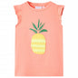 JUNG Vida Kinder-T-Shirt Neonkoralle 128