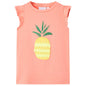 JUNG Vida Kinder-T-Shirt Neonkoralle 140