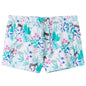 JUNG Vida Kindershorts mit Kordelzug Ecru und Dunkles Minzgrün 140