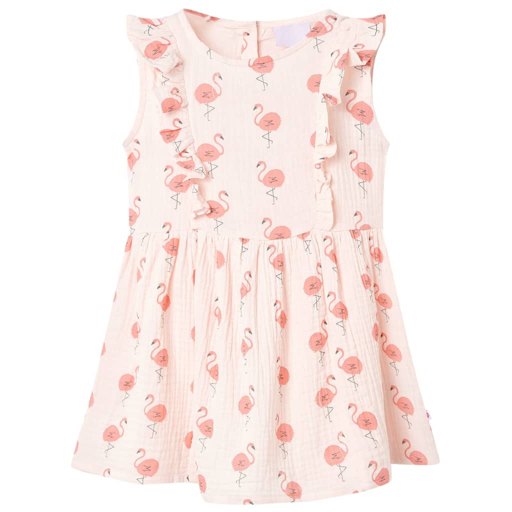 JUNG Vida Kinderkleid mit Rüschen Zartrosa 116