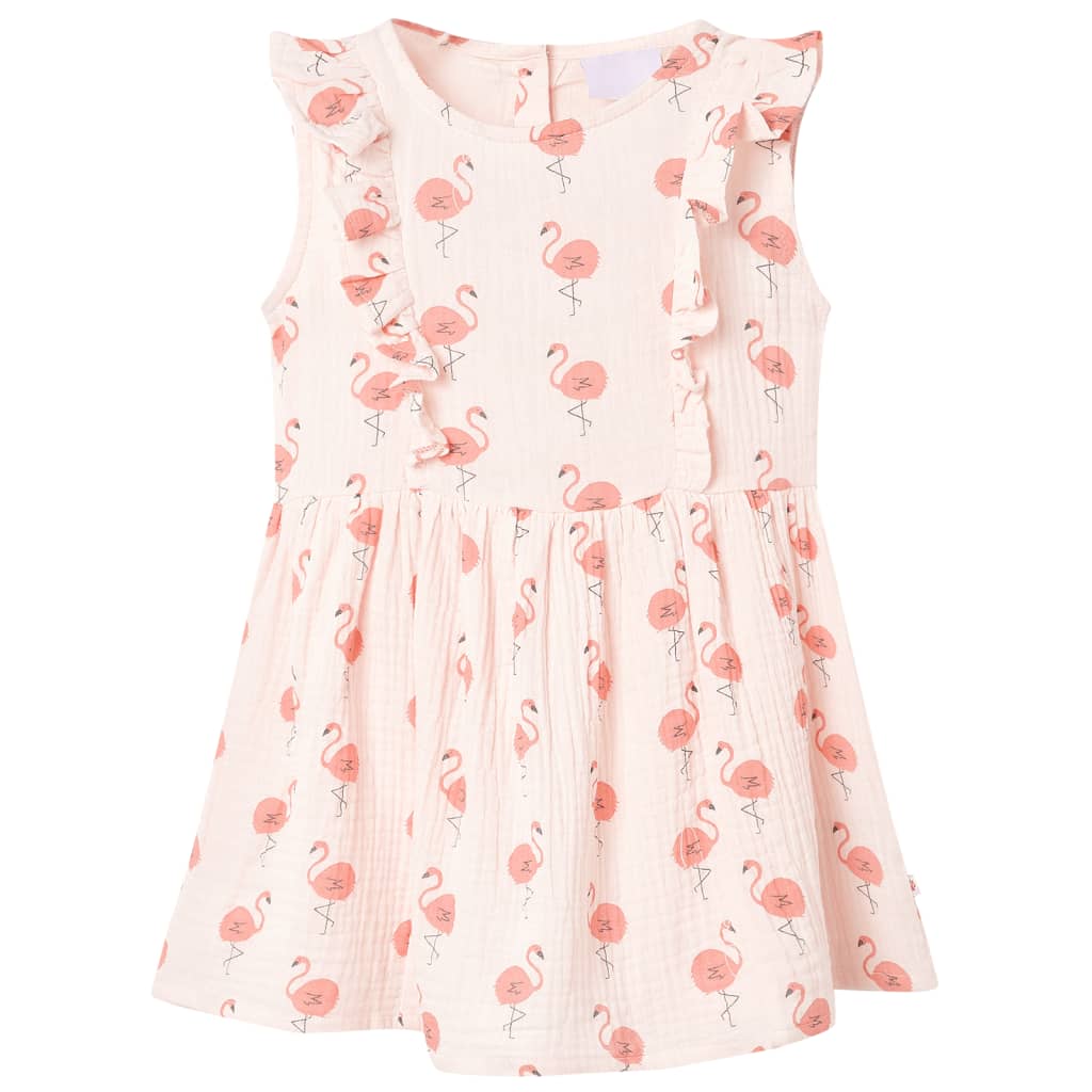 JUNG Vida Kinderkleid mit Rüschen Zartrosa 128