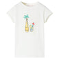 JUNG Vida Kinder-T-Shirt Ecru 116