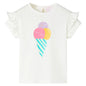 JUNG Vida Kinder-T-Shirt Ecru 140