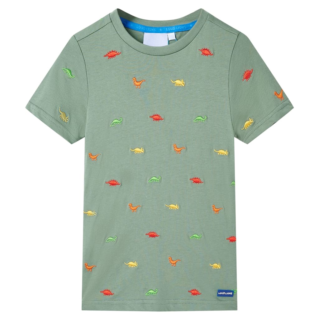 JUNG Vida Kinder-Kurzarmshirt Khaki 104