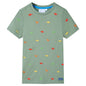 JUNG Vida Kinder-Kurzarmshirt Khaki 104
