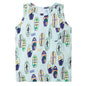 JUNG Vida Kinder-Tanktop Hellblau Melange 116