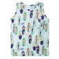 JUNG Vida Kinder-Tanktop Hellblau Melange 140