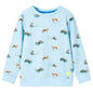 JUNG Vida Kinder-Sweatshirt Hellblau Melange 116