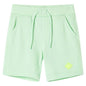 JUNG Vida Kindershorts mit Kordelzug Knallgrün 128