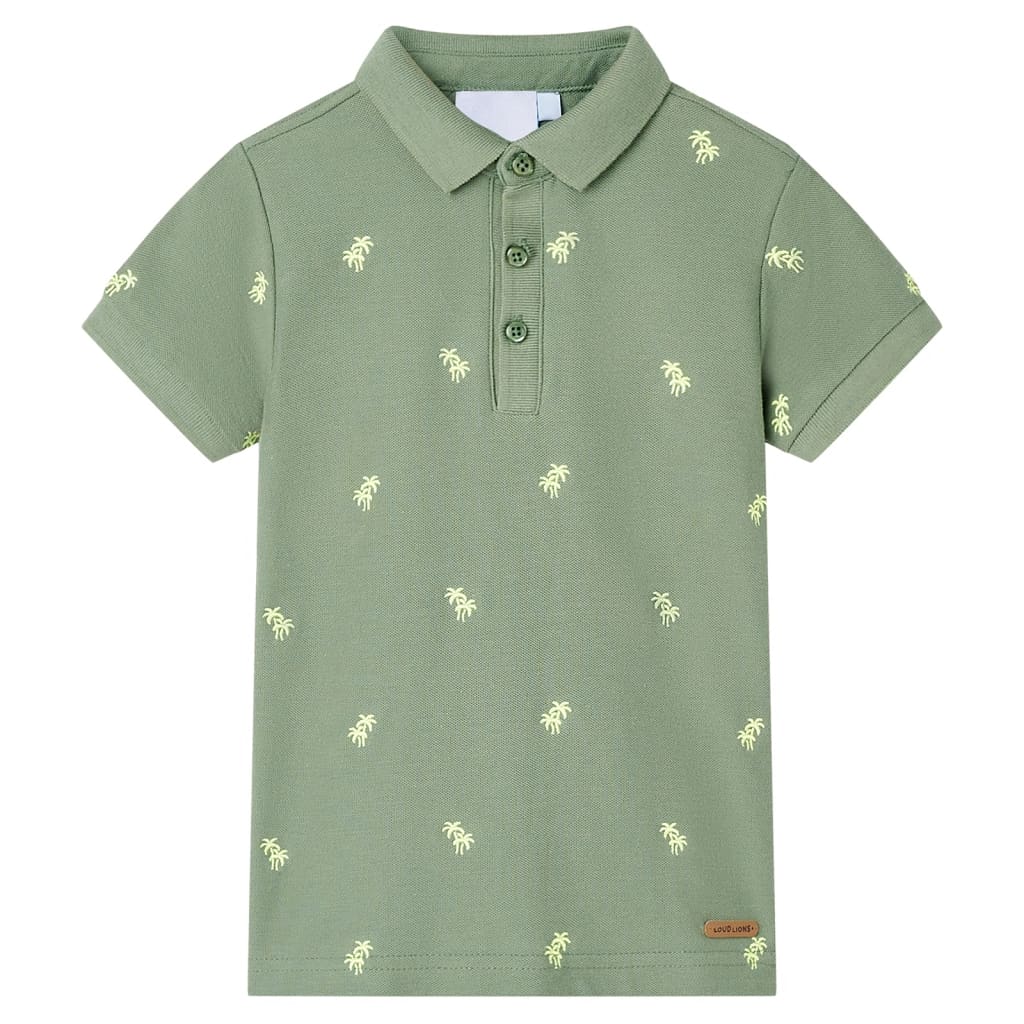 JUNG Vida Kinder-Poloshirt Khaki 116