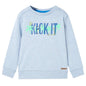 JUNG Vida Kinder-Sweatshirt Hellblau Melange 128